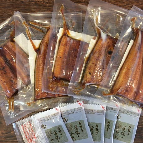 静岡うなぎカット小蒲焼ギフト5（送料込）