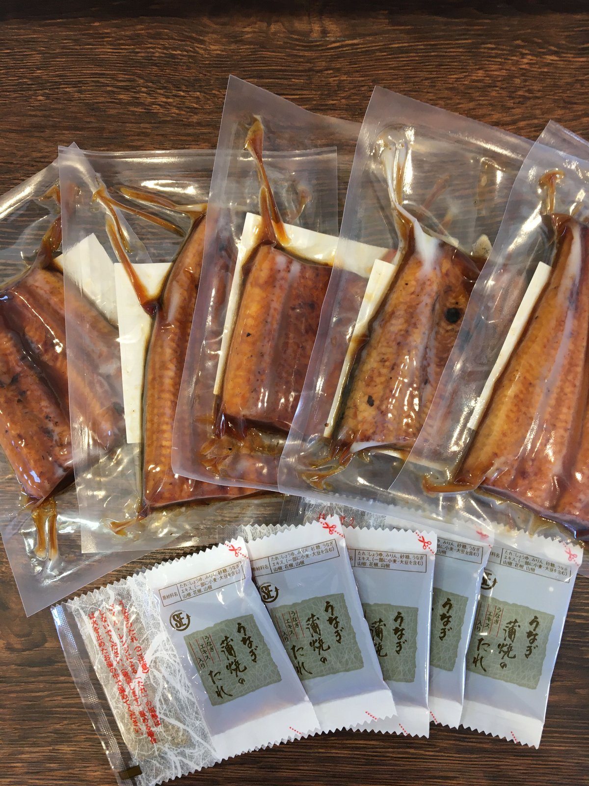 静岡うなぎカット蒲焼ギフト5（送料込） | 松香園