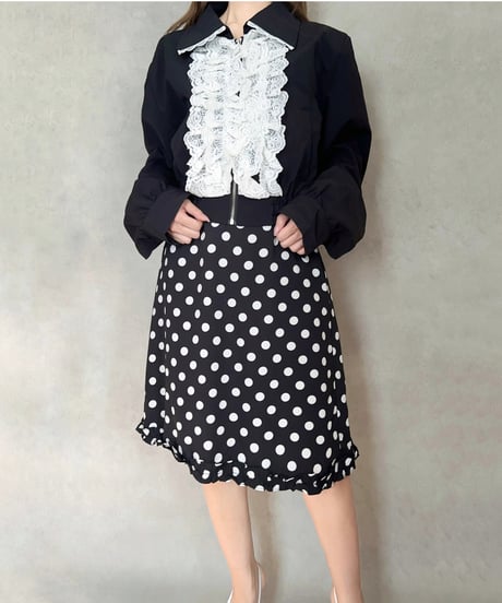 Baroque Lace & Frill BLOUSON