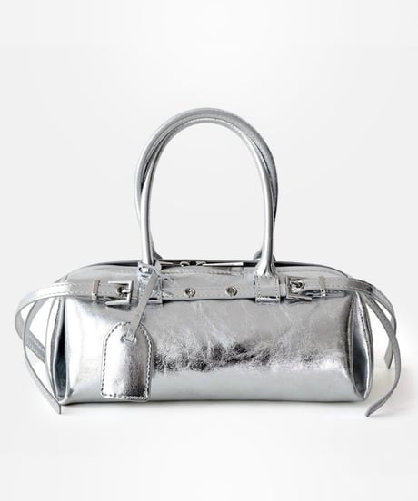 【予約】 LÉA BAGUETTE BAG（BLACK/BROWN/SILVER/IVORY）