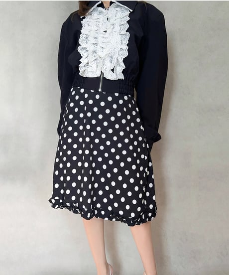 Baroque Lace & Frill BLOUSON