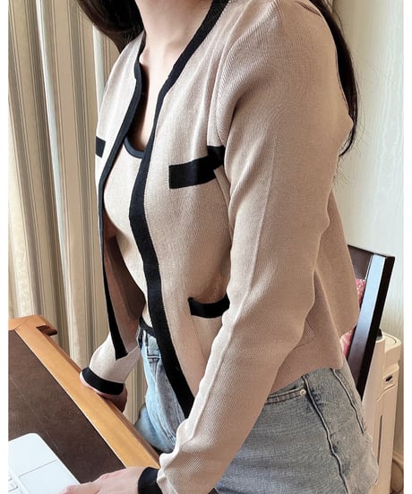 COCO KNIT ENSEMBLE（BEIGE）