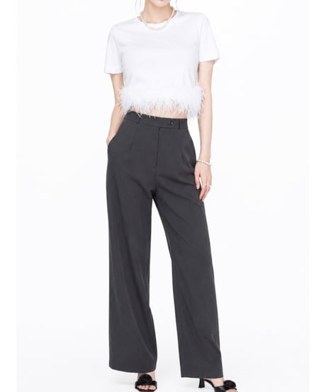 Meeting with Witches : Slacks （DARK GRAY）