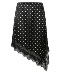 Sunday Matinee : Satin Skirt (BLACK)