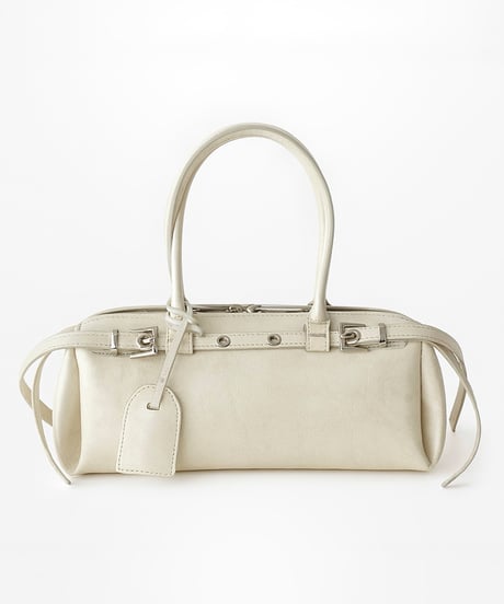 【予約】 LÉA BAGUETTE BAG（BLACK/BROWN/SILVER/IVORY）
