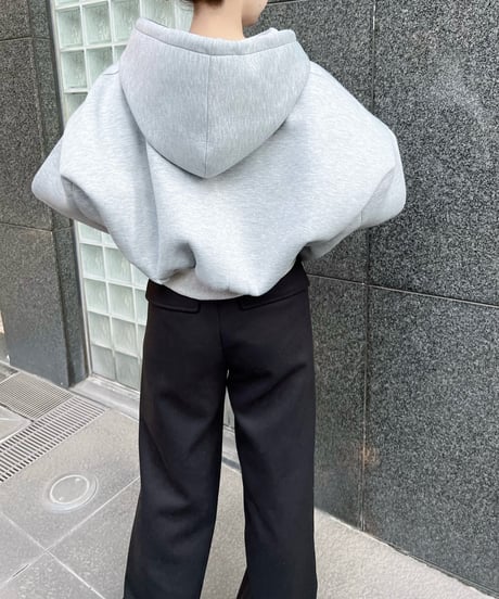 CROPPED NEO HOODIE（GRAY）