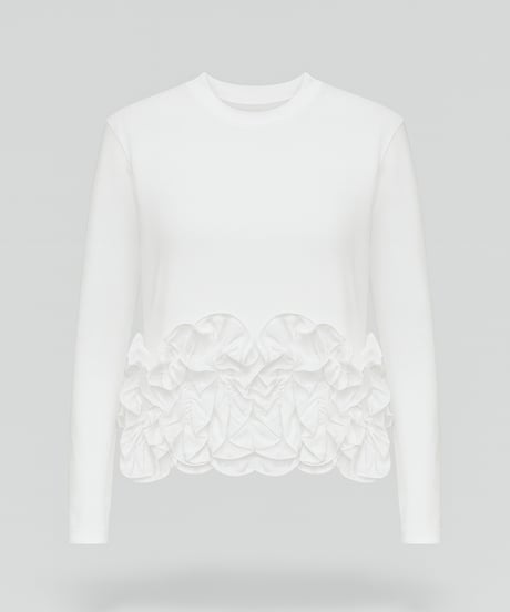 Petal Sculpture TOP（WHITE）