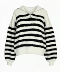 Vanilla Cloud HALF ZIP KNIT