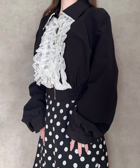Baroque Lace & Frill BLOUSON