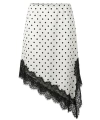 Sunday Matinee : Satin Skirt (WHITE)