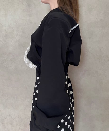 Baroque Lace & Frill BLOUSON