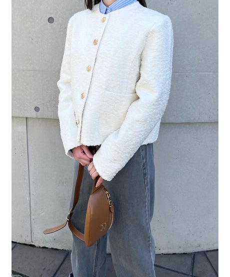 LILY TWEED JACKET（IVORY）