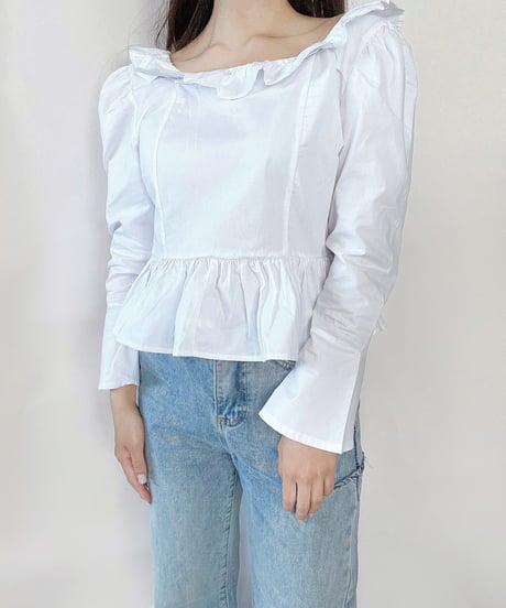 FRENCH SQUARE BLOUSE