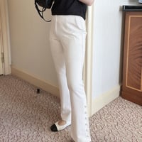 PEARL SLACKS（IVORY）