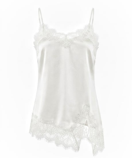 Moon Veil : Satin Camisole (WHITE)