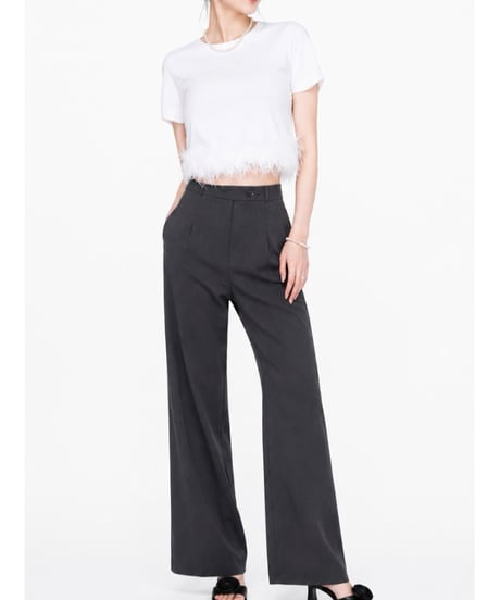 Meeting with Witches : Slacks （DARK GRAY）