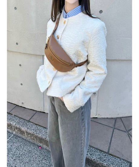 LILY TWEED JACKET（IVORY）