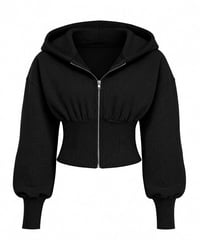 After Rehearsal : Corset Hoodie（BLACK）