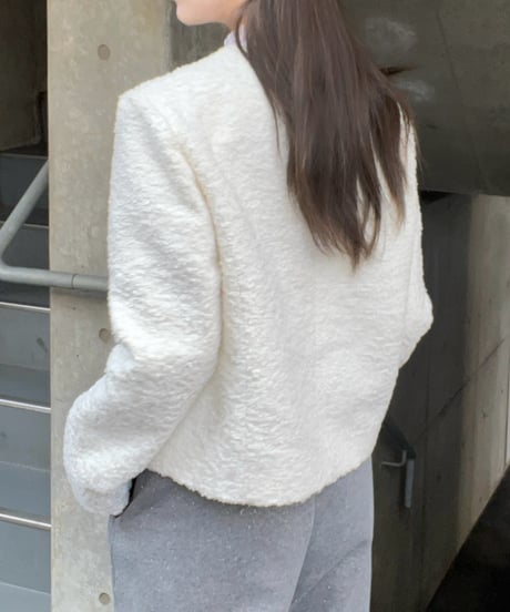 LILY TWEED JACKET（IVORY）