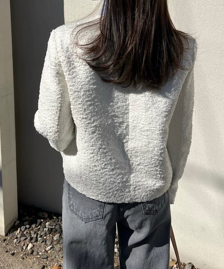 LILY TWEED JACKET（IVORY）