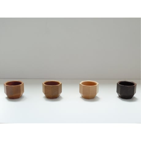 Tamen Sake Cup - 木のぐい呑み -