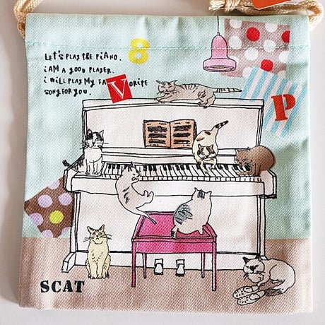 SCAT野良猫巾着２種セット割引(02-175)