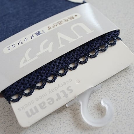 ワンポイント猫刺繍UVケアショート手袋