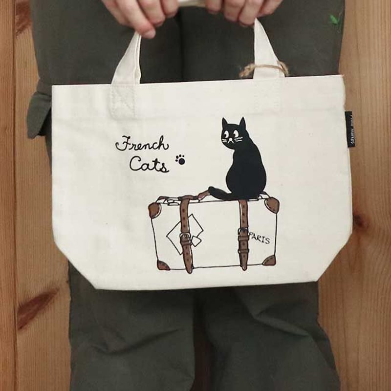 フレンチキャッツ・トートバッグ | 猫雑貨店 ラ・シュエット