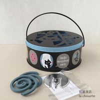 蚊遣り缶・猫フラワー(05-264)