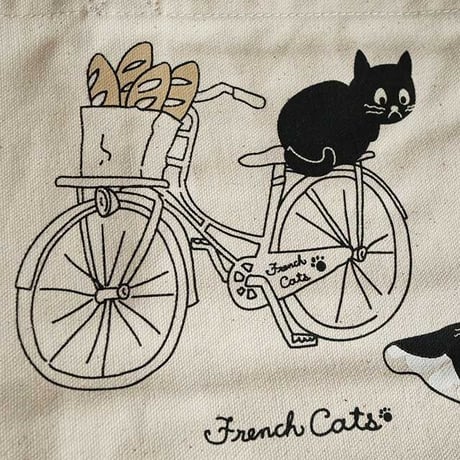フレンチキャッツ・トートバッグ