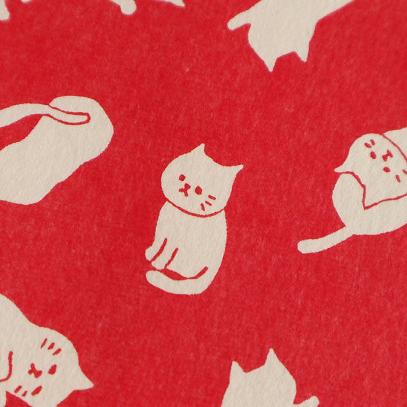 伊予和紙ふわり・ぽち袋ねこ（06-152） | 猫雑貨店 ラ・シュエット