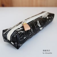 猫コーティング生地ペンケース（06-140）