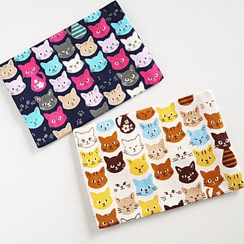 ポケットティッシュケース＆小物ミニポーチ 猫柄 猫柄ポケットティッシュケース | 猫雑貨店 ラ・シュエット