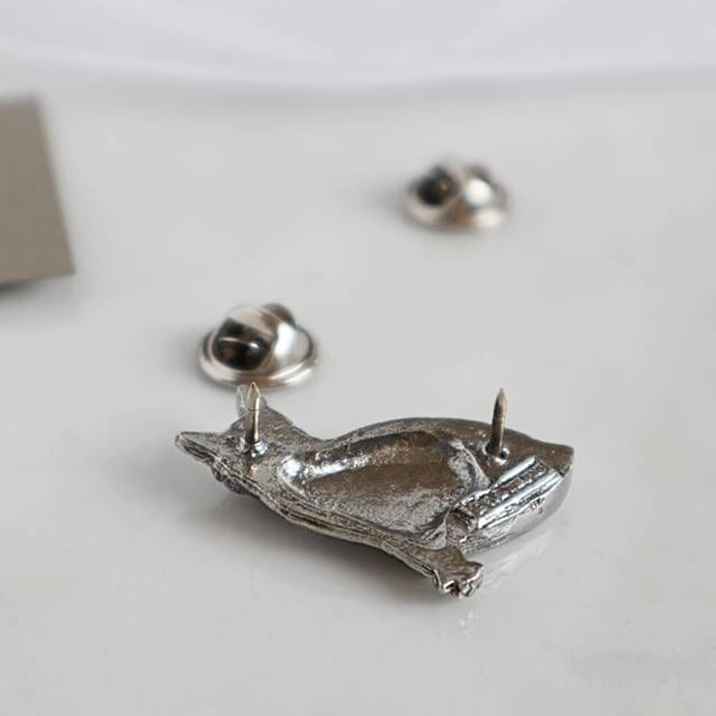 フランス製のネコのブローチ フランスヴィンテージアクセサリーレディース】ブローチ