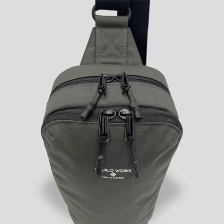 Nylon OX SIMPLE SLING PACK / BLACK