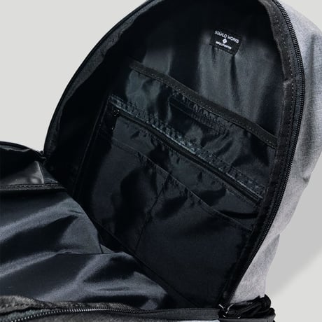 Chambray Polyester RUCK SACK / GRAY