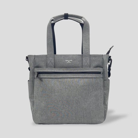 Chambray UTILITY TOTE / GRAY