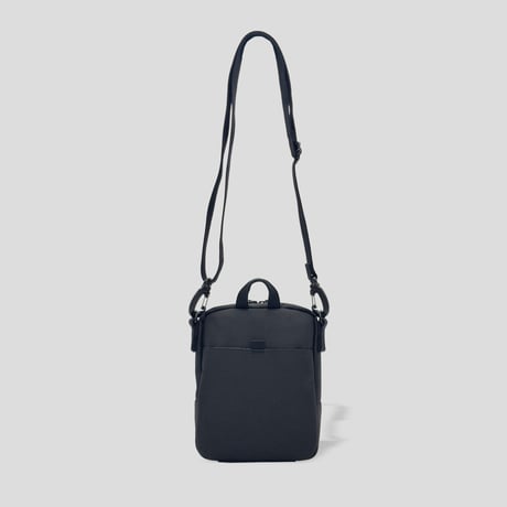 Chambray MINI SHOULDER BAG / BLACK