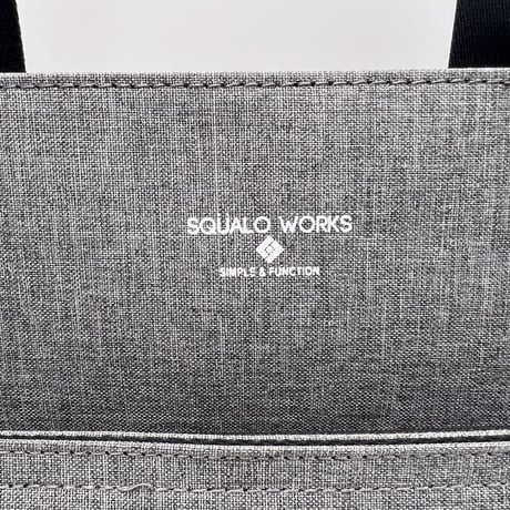 Chambray UTILITY TOTE / BLACK