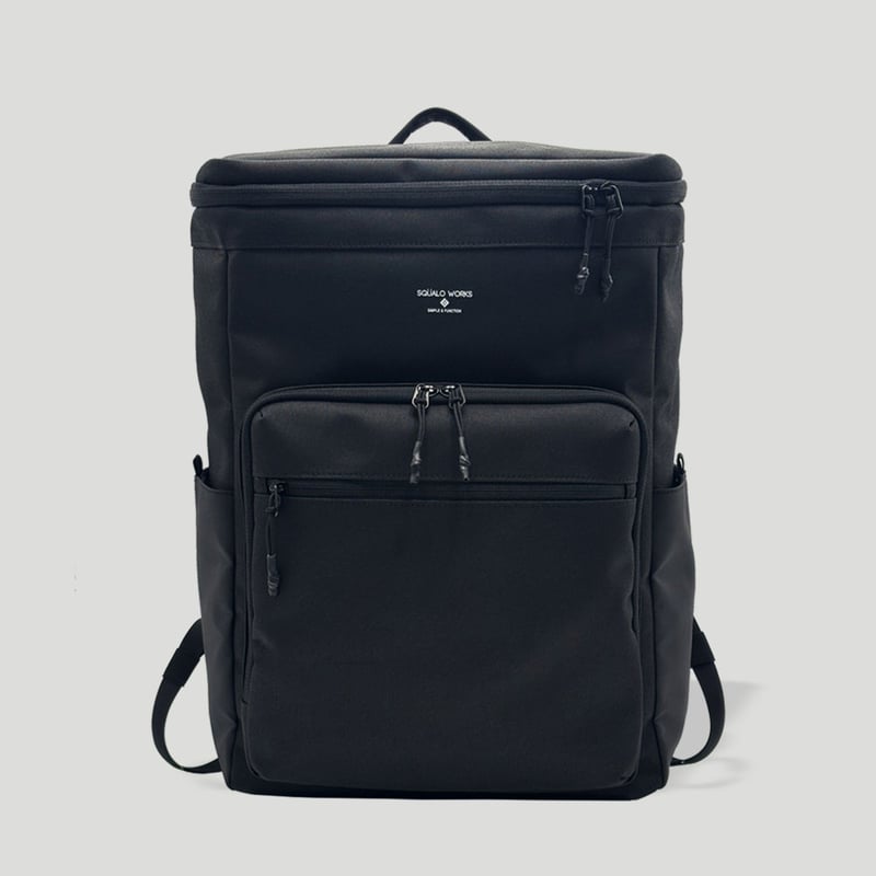 Chambray BOX RUCK SACK / BLACK | R/F STORE | SQ