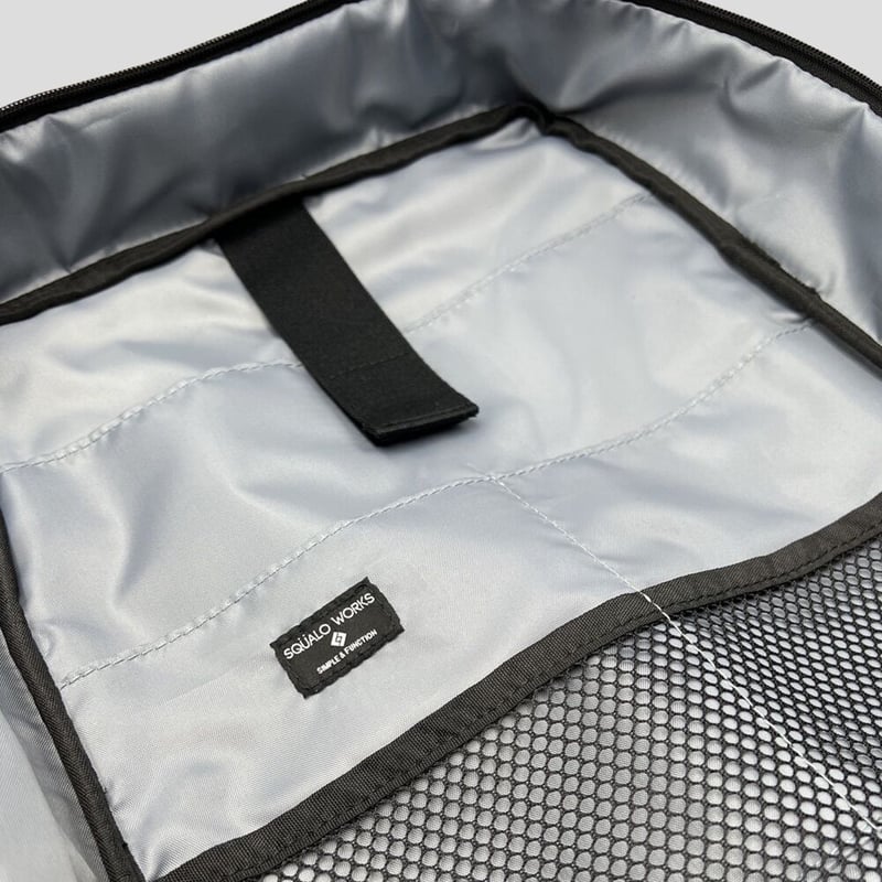 Mサイズ／3way bag／silver×デニム Chambray Polyester 3WAY BAG / GRAY | R/F STORE