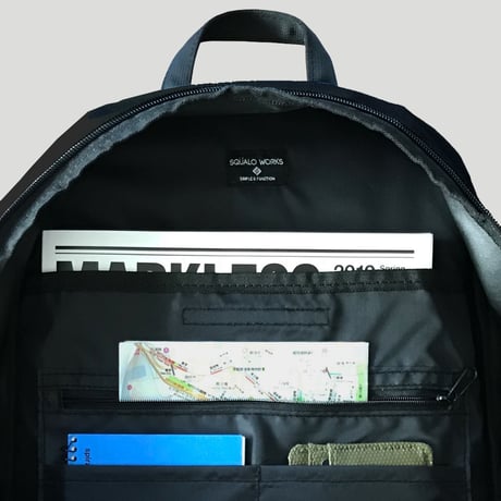 Chambray RUCK SACK / BLACK