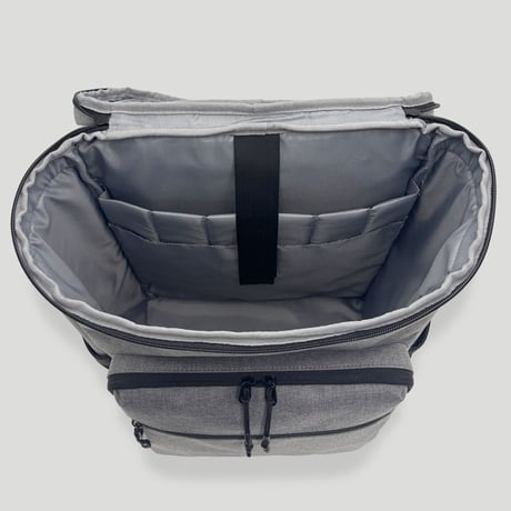 Chambray BOX RUCK SACK / GRAY