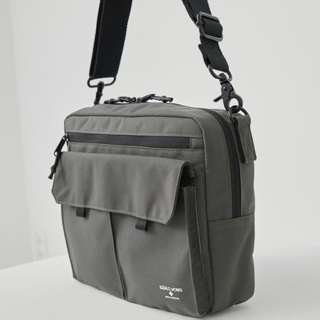 Nylon OX SHOULDER BAG / GRAY