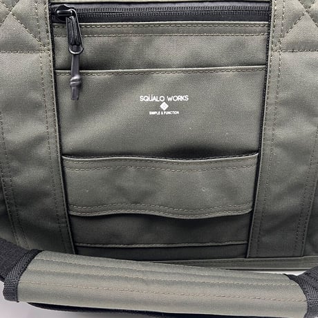 Nylon OX BOSTON BAG / GRAY