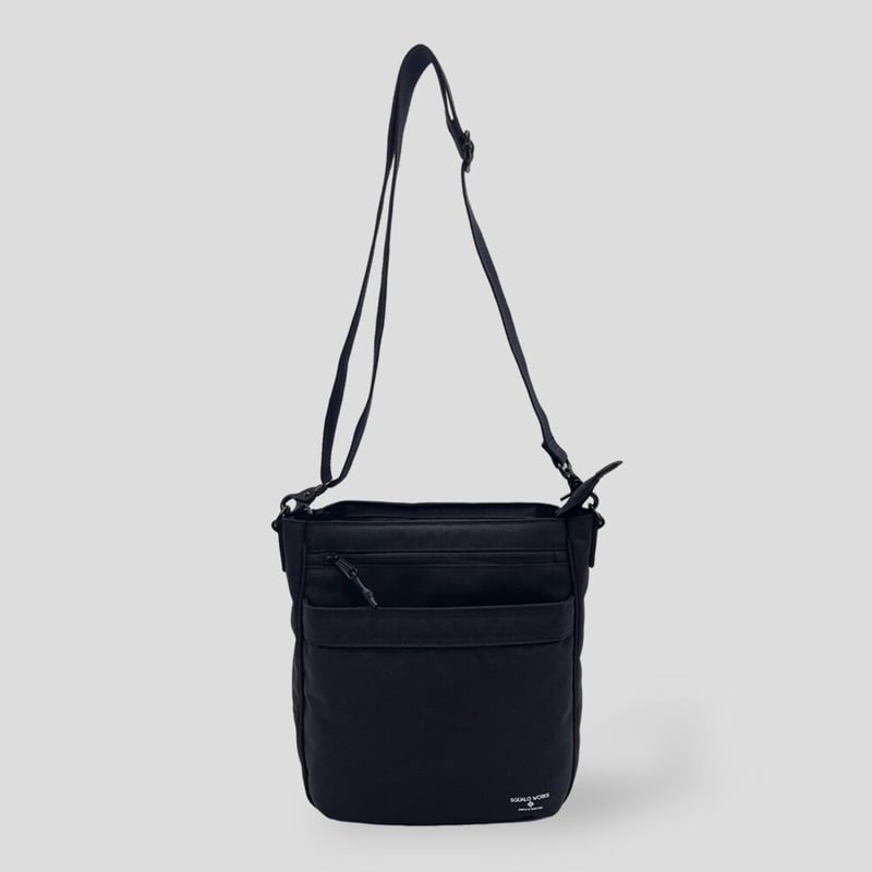 Nylon OX SQUARE CROSS BAG / BLACK | R/F STORE |