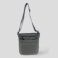Nylon OX SQUARE CROSS BAG / GRAY