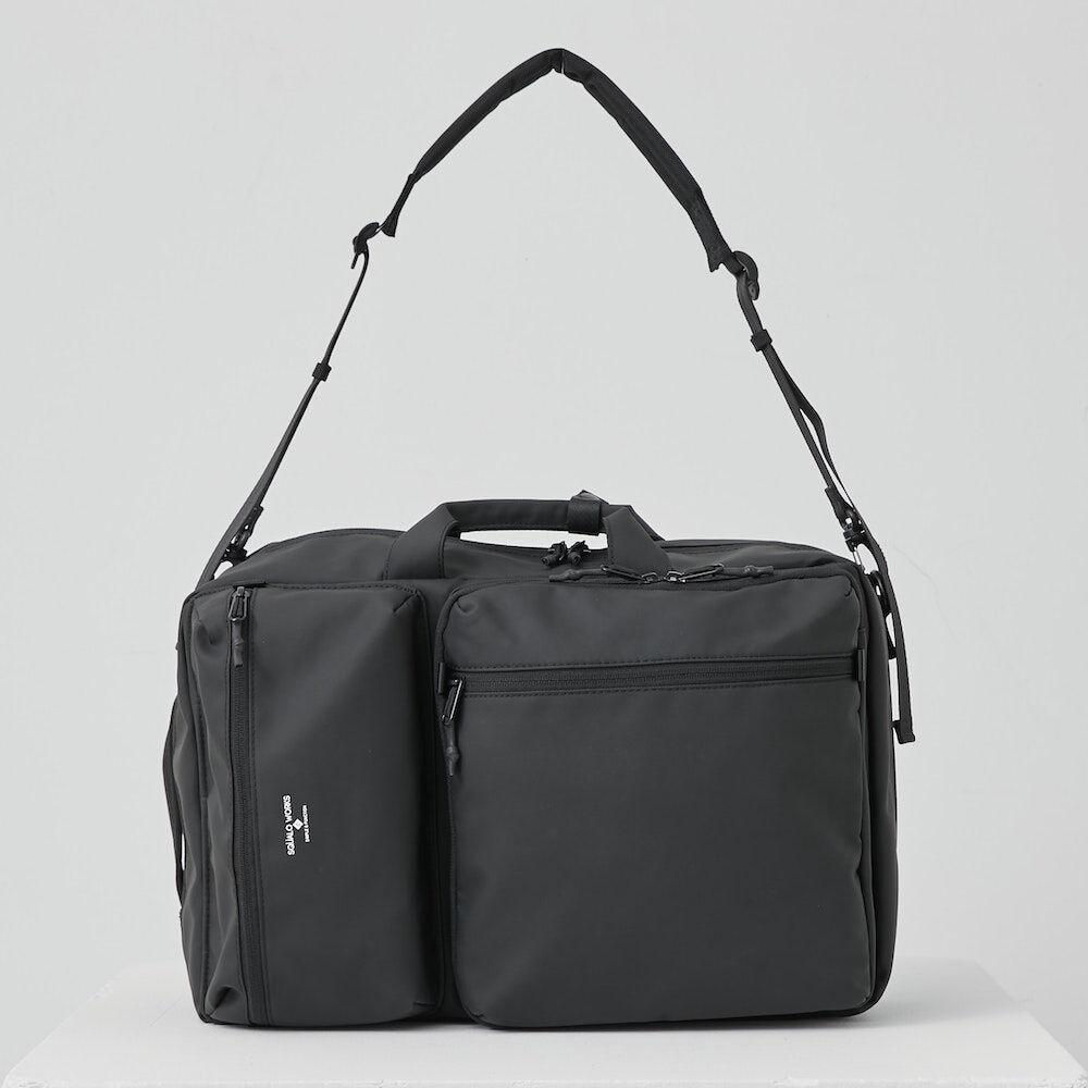 Coating 3WAY BAG / BLACK | R/F STORE | SQUALO W
