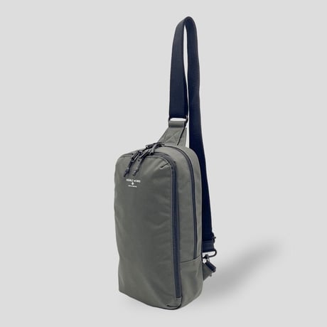 Nylon OX SIMPLE SLING PACK / GRAY