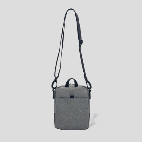 Chambray MINI SHOULDER BAG / GRAY